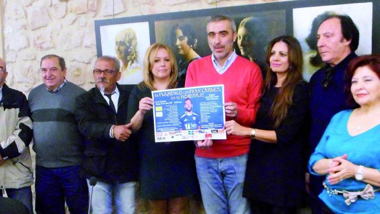 El flamenco local rinde homenaje a Fran Carles