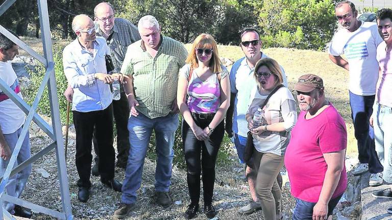 Protesta para que Antonio Díaz tenga otra salida