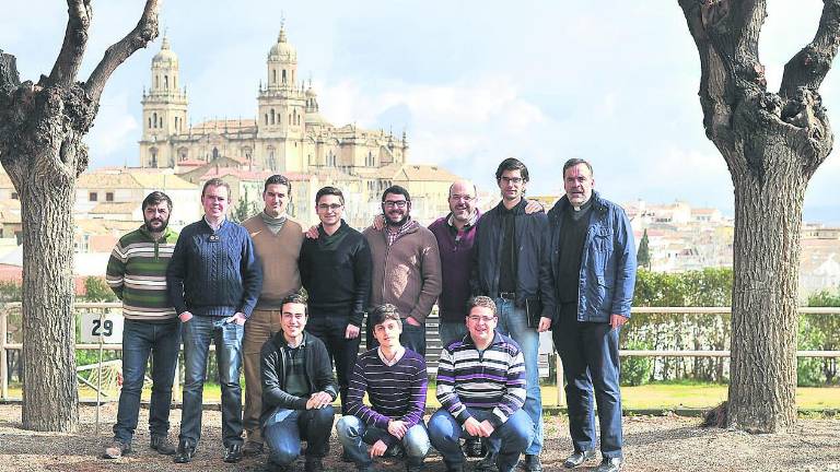 Los jóvenes seminaristas festejan el día de San José