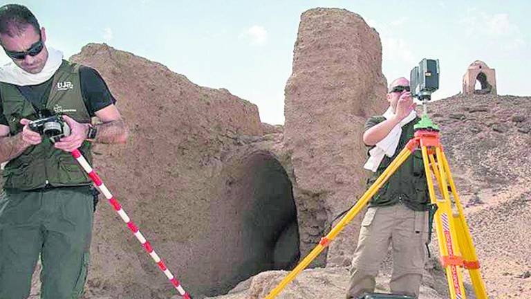 Tumbas egipcias en tres dimensiones gracias a la UJA