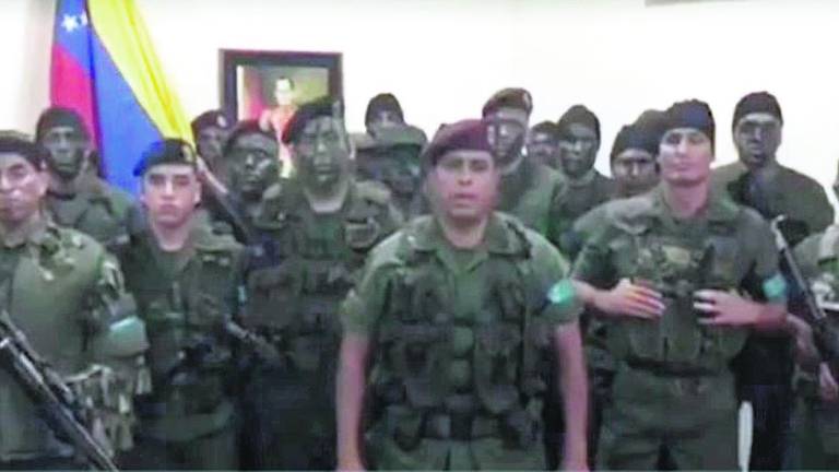 Alzamiento contra Maduro