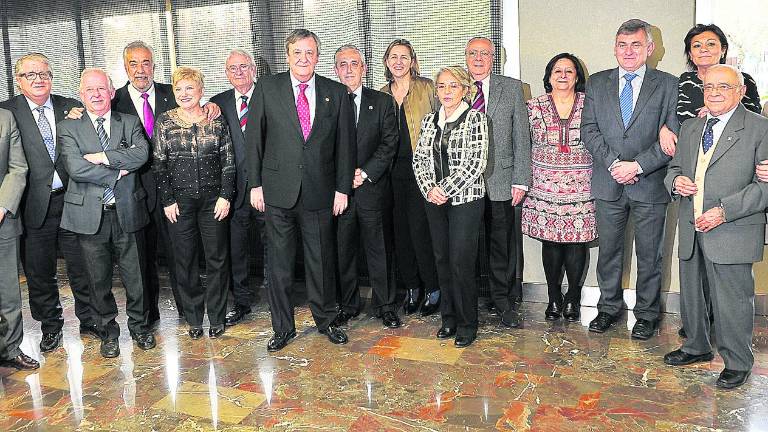 Comida de los agentes jurídicos de la provincia